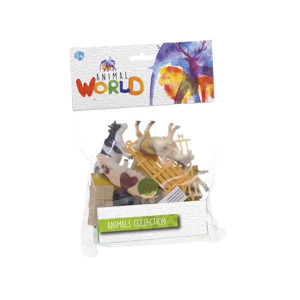 Animali fattoria - animali savana - Animal world