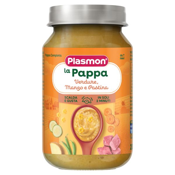 Plasmon - la pappa verdure manzo pastina - Plasmon