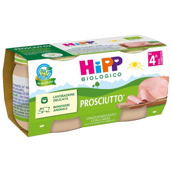 Hipp omogeneizzato prosciutto 2x80g - Hipp Baby