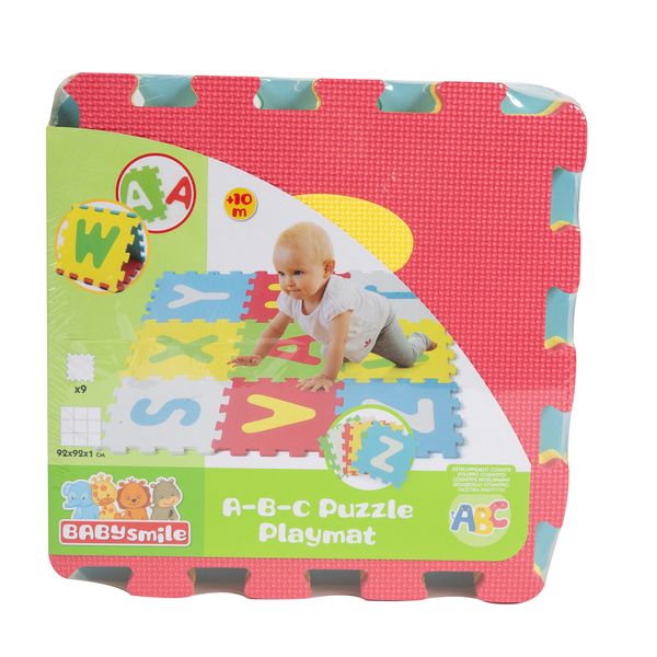 Tappeto puzzle lettere 9pz - Baby Smile