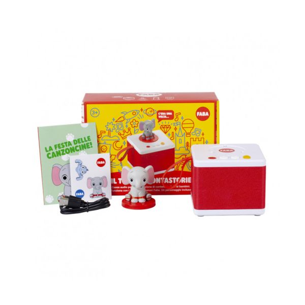 Starter set faba raccontastorie - bianco - ele elefante - Faba