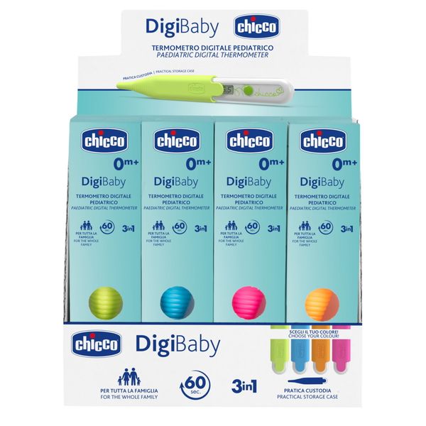 Chicco - termometro digitale digi baby - articolo assortito 4 colori - Chicco