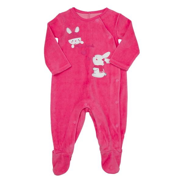 Mawi - tutina ciniglia  aperta  davanti oeko-tex - Mawi