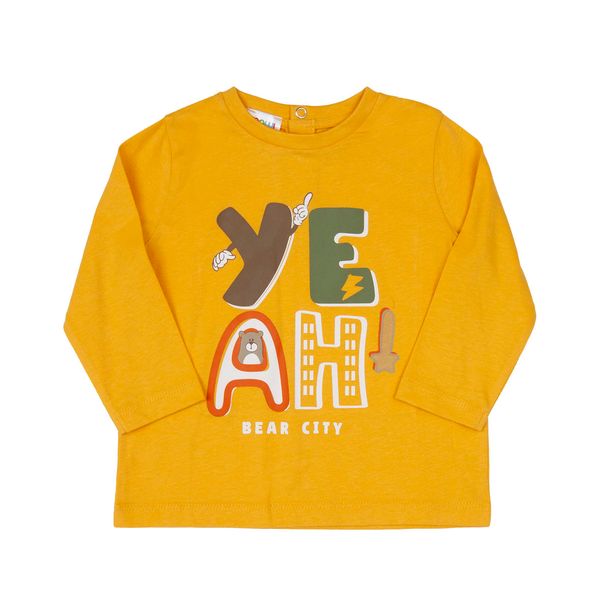 Mawi - t-sh ml jersey bicolore con stampa - Mawi