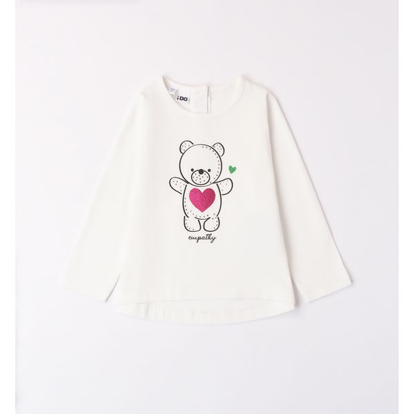 Girocollo ml panna con orso - Mignolo