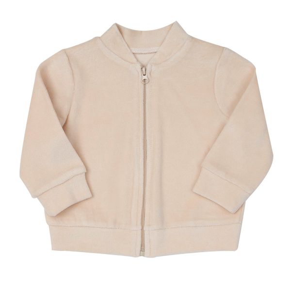 Mawi - cardigan  ciniglia zippato con stampa - Mawi