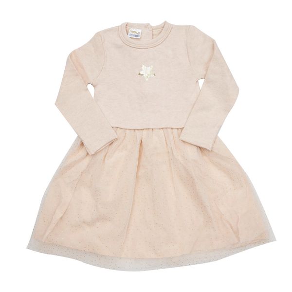 Mawi - abito tricot e tulle con paiettes - Mawi