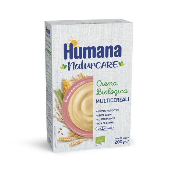 Crema biologica multicereali humana 200g - Humana