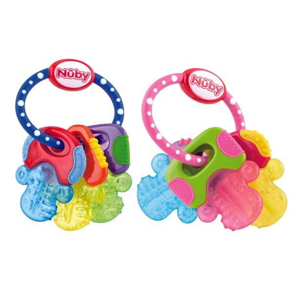 Chiavi massaggiagengive icybite - 3m+ s - nuby - Nuby