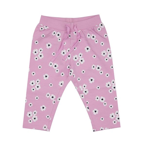 Pantalone felpato bimba rosa - Mawi