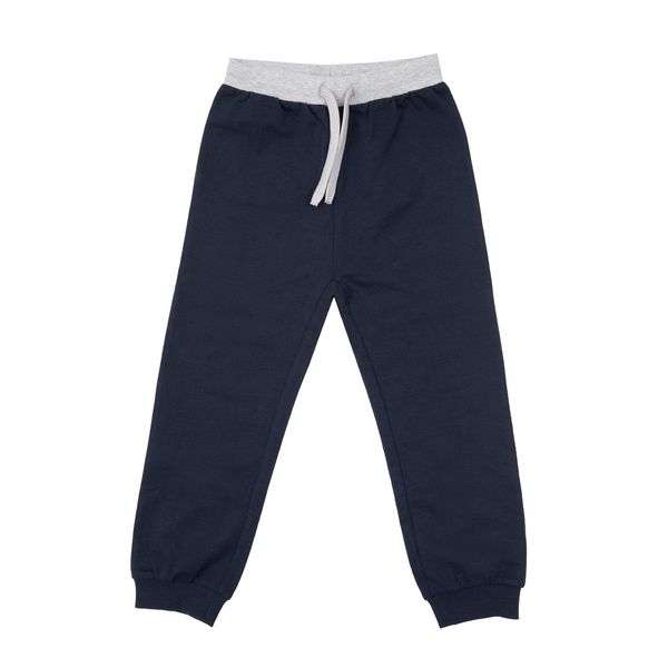 Pantalone bambino blu/grigio extra size - Mawi