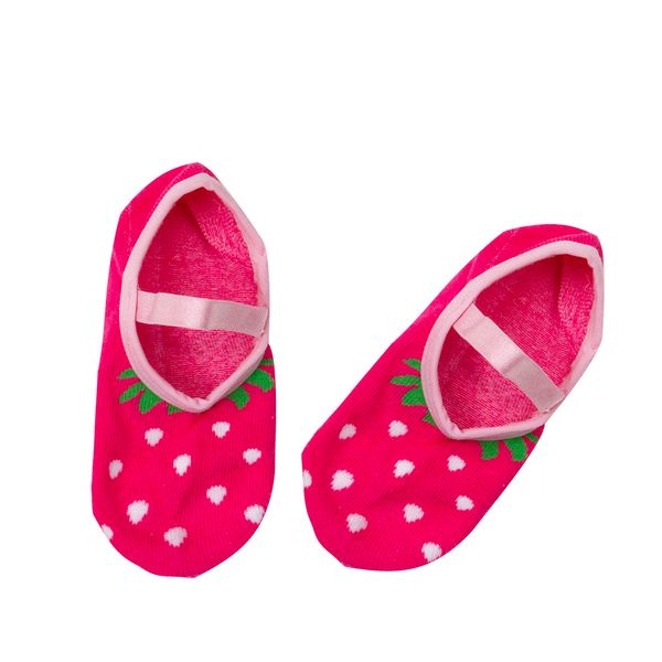 Antiscivolo ballerine bimba rosa - Mawi