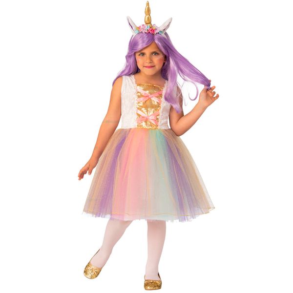Costume principessa unicorno shiny per bambini - RUBIE'S