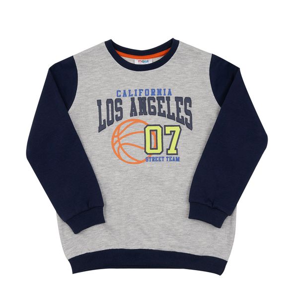 Felpa bicolor bimbo stampata - Mawi