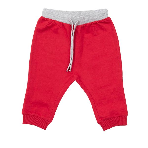 Pantalone bimbo rosso/grigio - Mawi