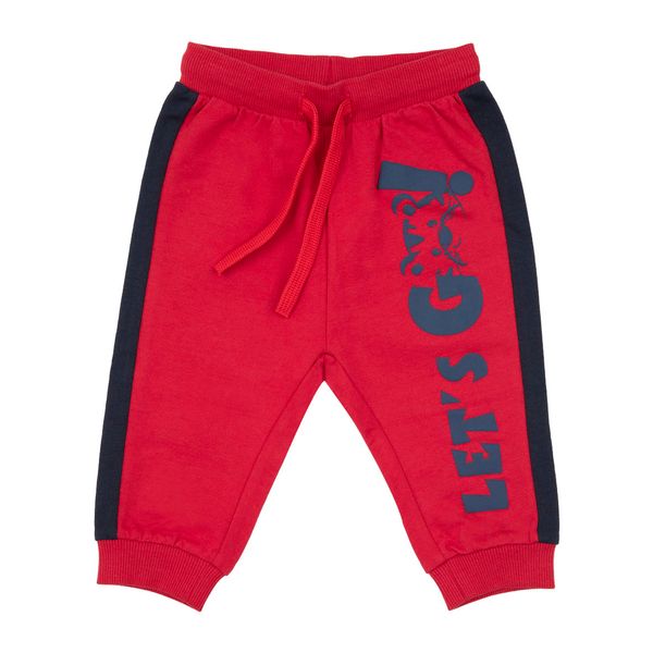 Pantalone rosso bimbo con bande - Mawi