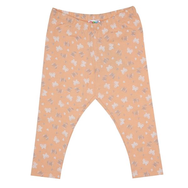 Legging bimba arancione stampati - Mawi