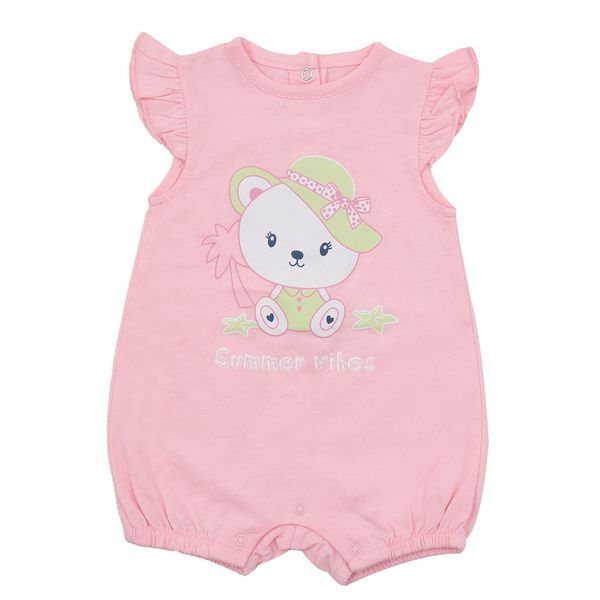 Pagliaccetto jersey bimba rosa - Mawi