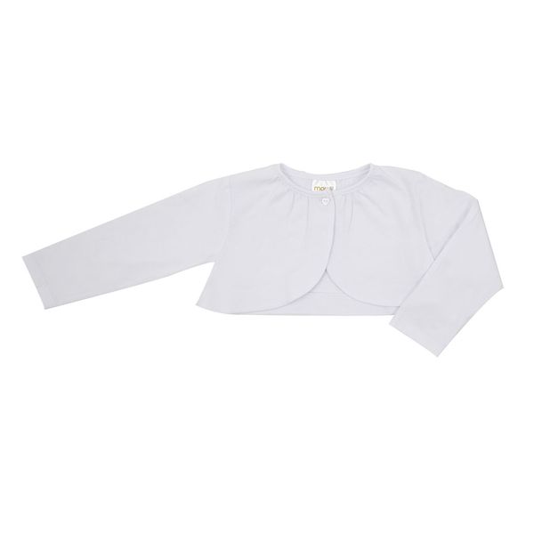 Cardigan elegante bimba bianco - Mawi