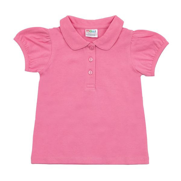 Polo basic bimba rosa - Mawi