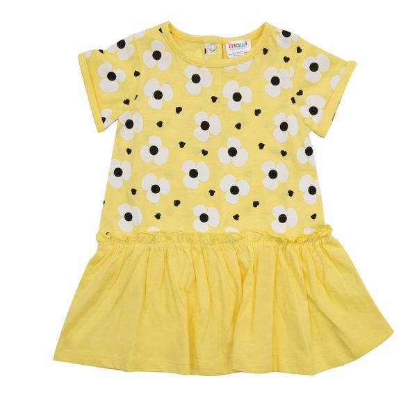 Abito bimba giallo a fiori - Mawi