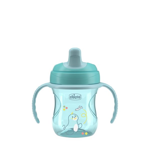 Tazza training  6m+ azzurra - chicco - Chicco