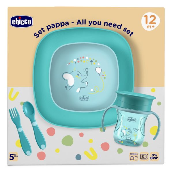 Set pappa 12m+ azzurro - chicco - Chicco