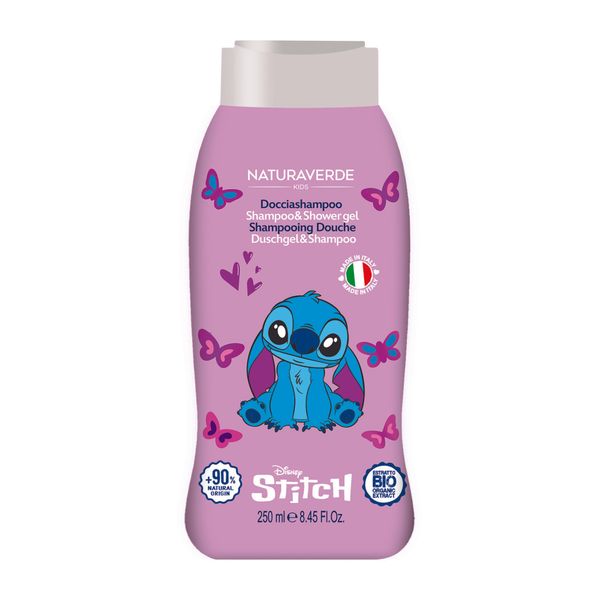 Disney stitch doccia shampoo 250ml - naturaverde - DISNEY STITCH