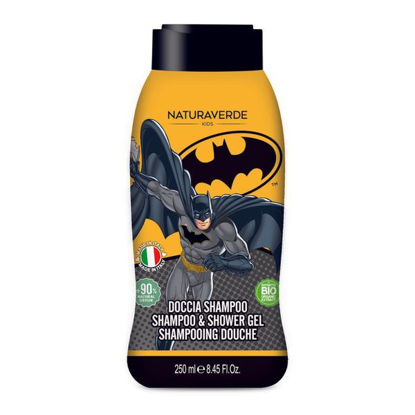 Batman doccia shampoo 250ml - naturaverde - BATMAN