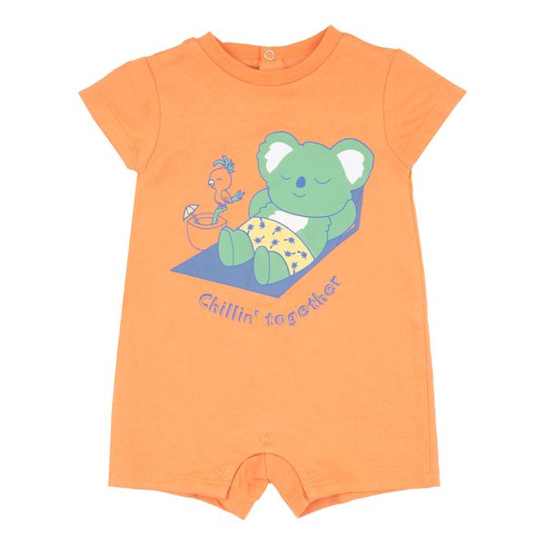 Pagliaccetto jersey bimbo arancione - Mawi