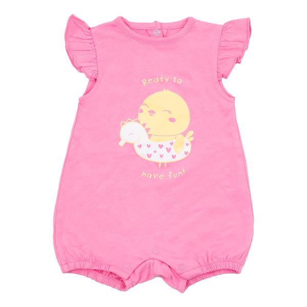 Pagliaccetto jersey bimba rosa - Mawi