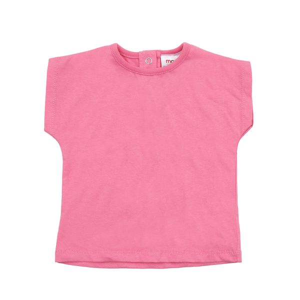 T-shirt basic giromanica bimba rosa - Mawi