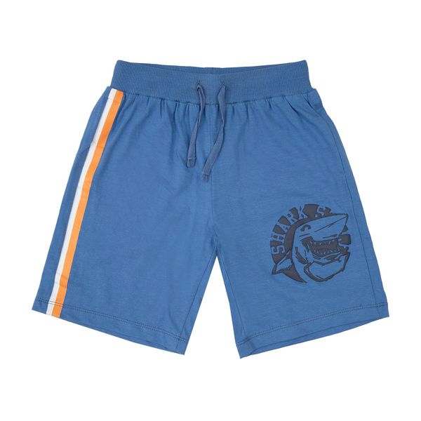 Pantaloncino jersey bimbo blue stampato - Mawi