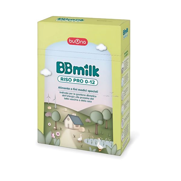 Latte bbmilk riso pro 0-12 mesi 400 gr - Buona