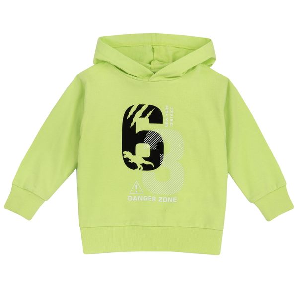 Felpa in cotone con cappuccio, non felpata, adatta alla primavera e all'autunno - Chicco