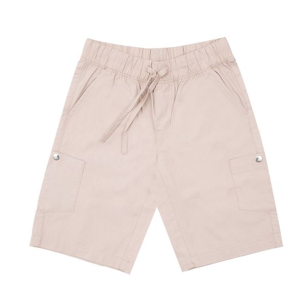 Shorts cargo bambino beige tasconi - Mawi