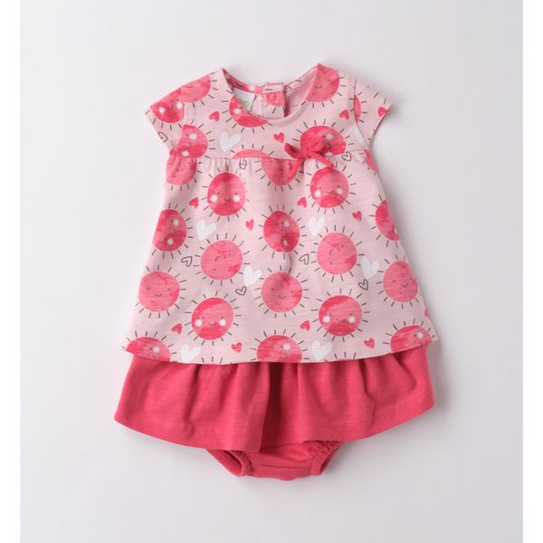 Completo corto gonna + ts fantasia soli - IDO