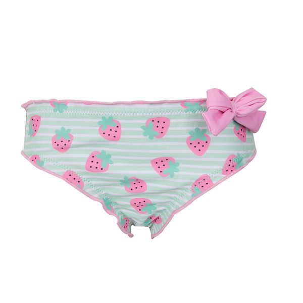 Costume mutandina bimba verde chiaro con fiocchetto - Mawi