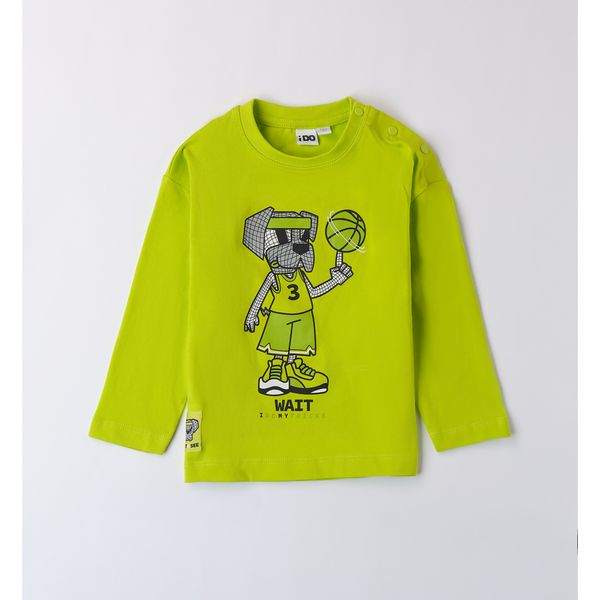 Girocollo ml fluo con cane - IDO