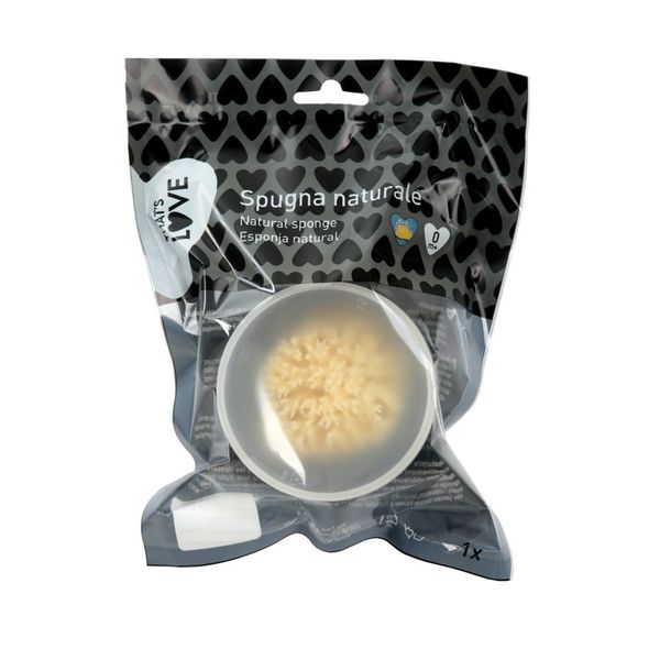 Spugna naturale con contenitore - that's love - THAT'S LOVE