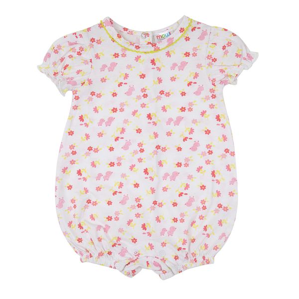 Pagliaccetto jersey bimba fiorellini - Mawi