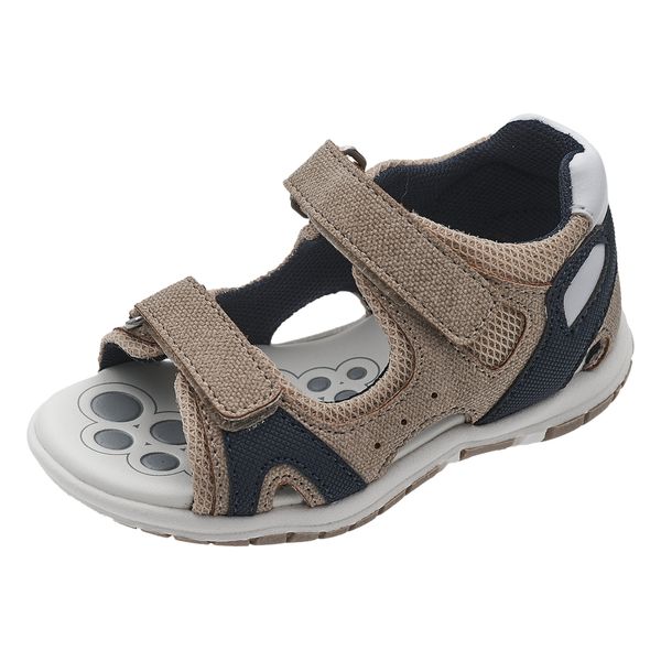 Sandalo bimbo con doppio strappo, chiuso dietro - Chicco