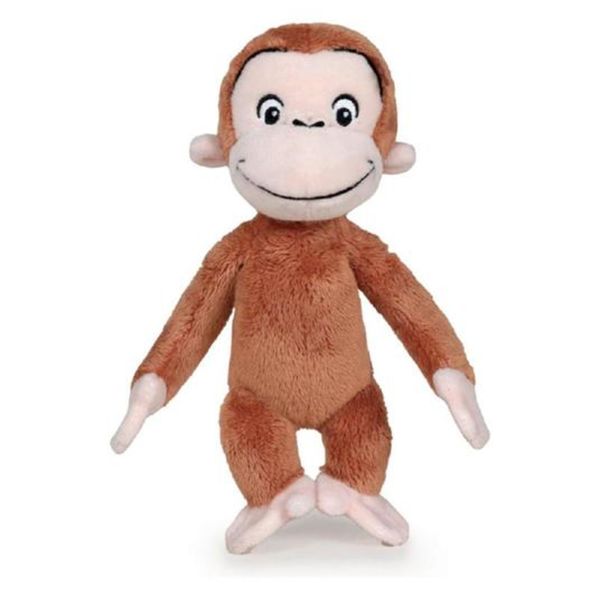 Peluche curioso come george 18 cm - grandi giochi - CURIOSO COME GEORGE