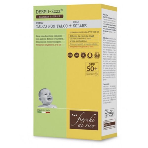Bipacco talco spray e solare – fiocchi di riso - Fiocchi di Riso