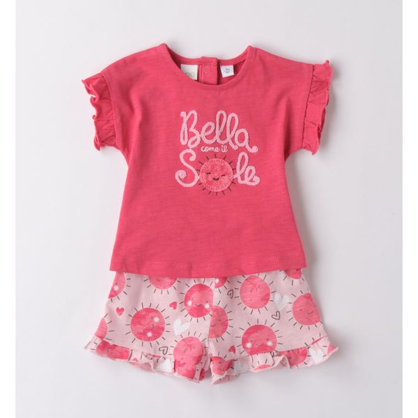 Completo corto short fantasia soli + ts con sole - IDO