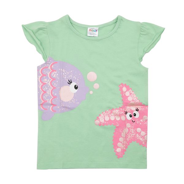 Canotta bianca bimba "magic sea" - Mawi