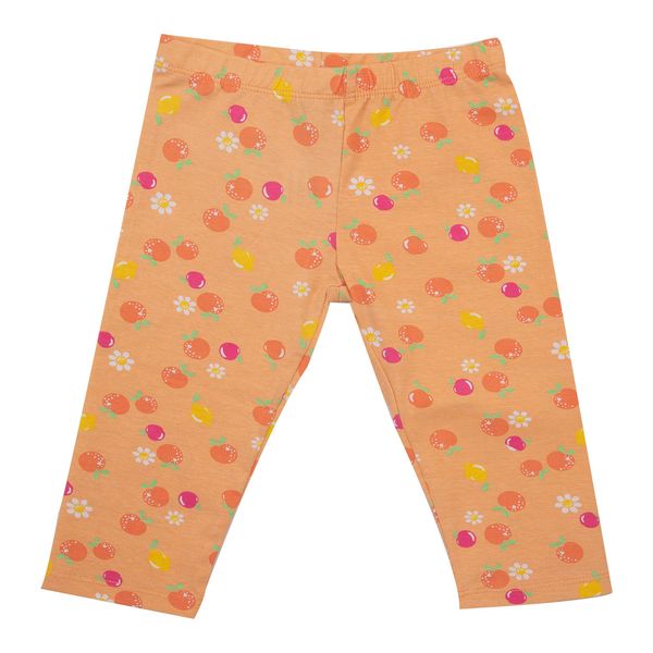 Mawi leggins 3/4 arancio con frutta - Mawi