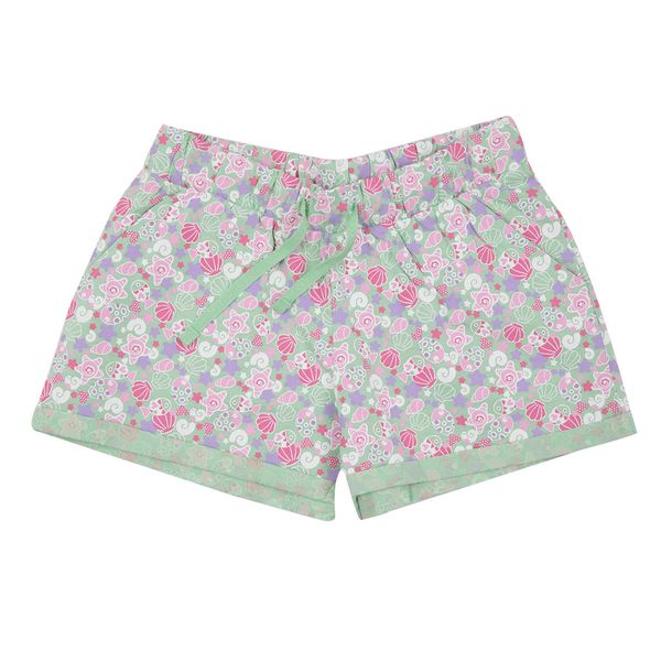 Short jersey bimba verde "mare" - Mawi