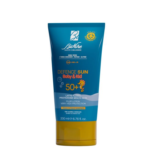 Latte fluido defence sun baby & kid  spf50+ – 200ml - bionike - Bionike