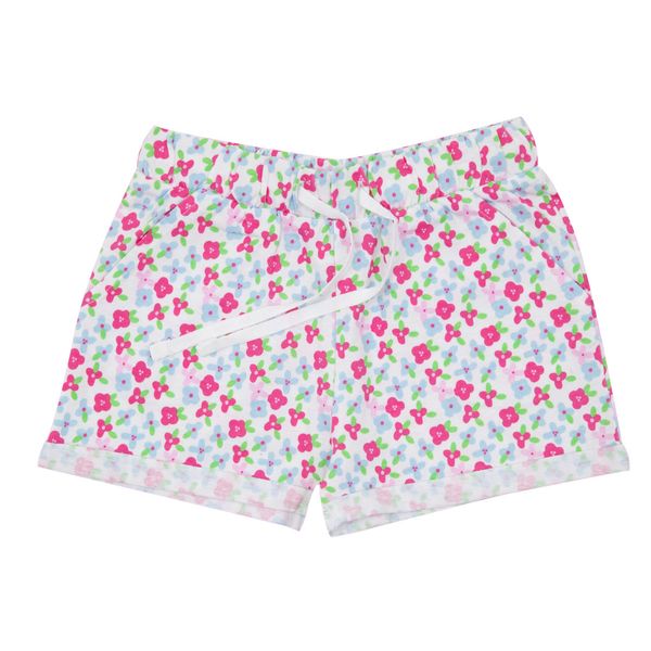 Shorts bimba multicolor stampa fiori - Mawi